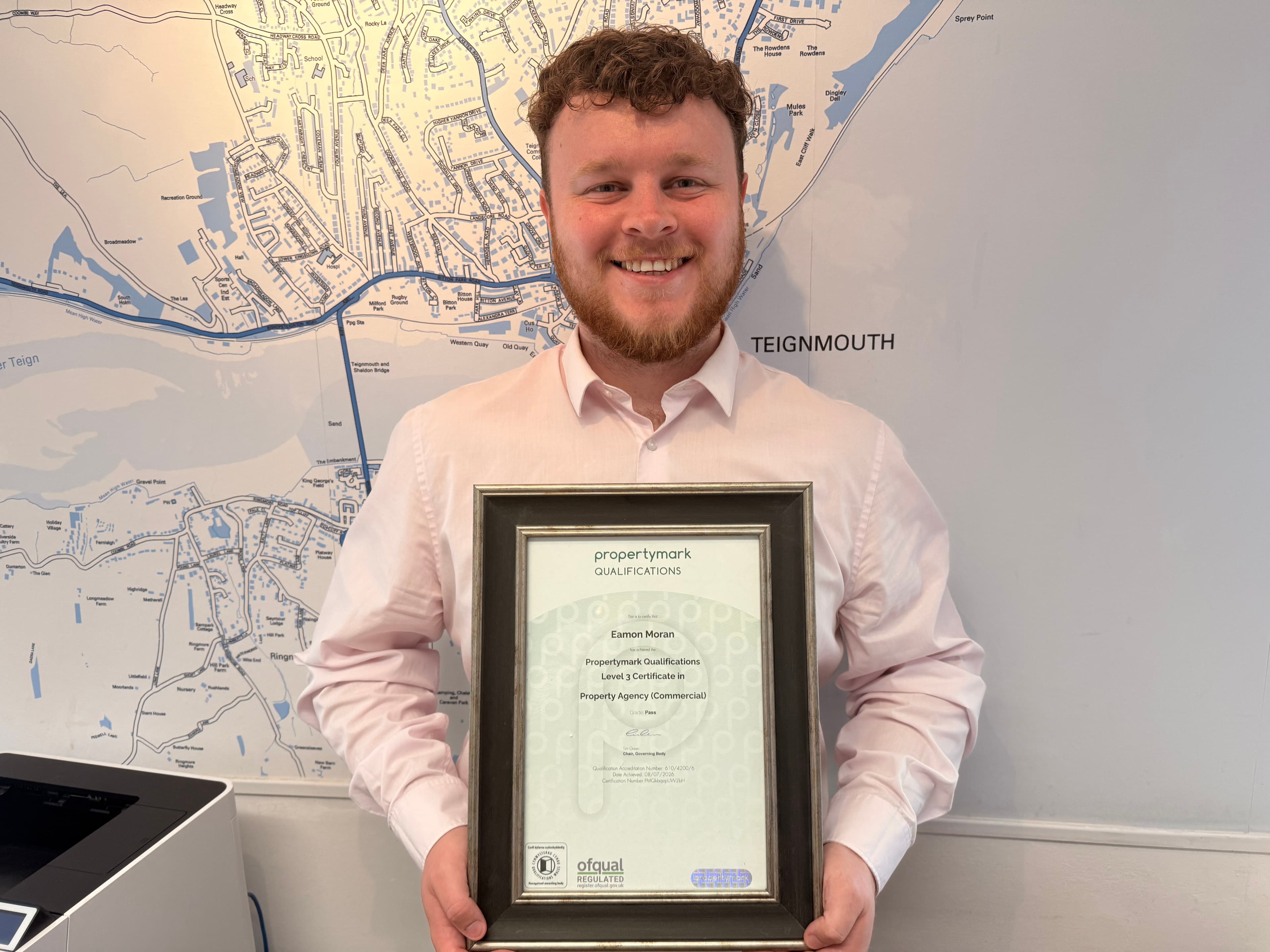 Congratulations to Eamon Moran